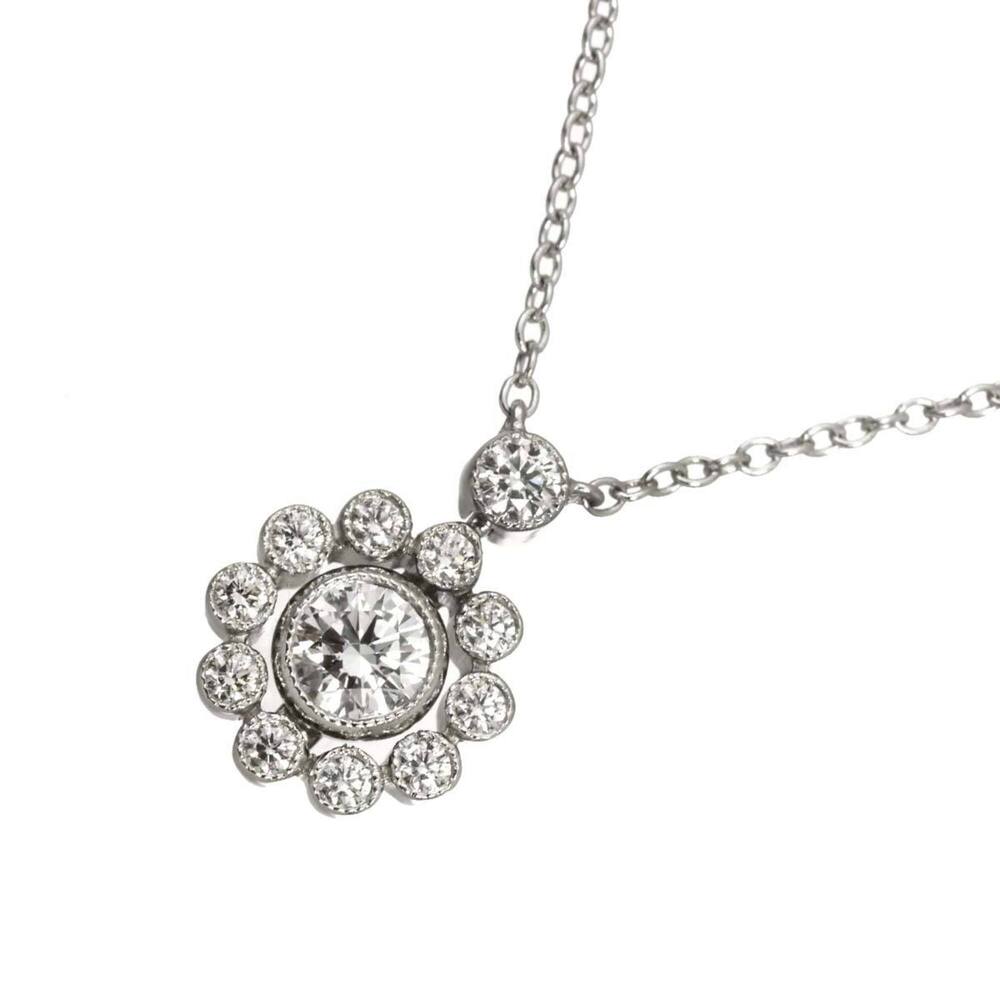 Tiffany & Co. Enchanted Flower Diamond Necklace, 44cm, Platinum (Pt)